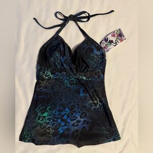 HAPARI Tankini Swimsuit Top, Women’s XS, NWT